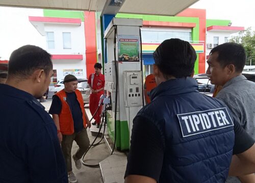Satreskrim Polres Pangkep Sidak ke Sejumlah SPBU, Ada Apa?