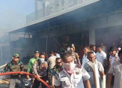 Fakta dan Kronologis Kebakaran Pasar Girian di Kota Bitung