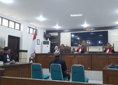 Minta Keringanan Hukuman, Terdakwa Black: Saya Tulang Punggung Keluarga