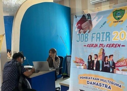 Sediakan 633 Lowongan Pekerjaan, Job Fair Maros Sepi Peminat