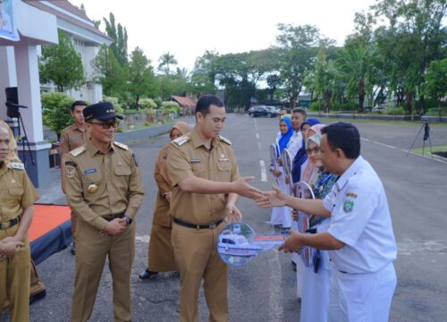 Tingkatkan Layanan Kesehatan, Bupati Pangkep Serahkan Bantuan Ambulans