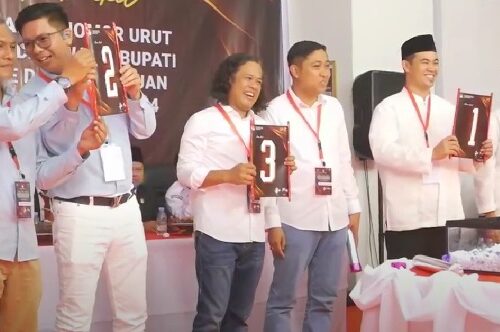 KPU Tetapkan Nomor Urut Paslon Pilkada Pangkep, Ini Daftarnya