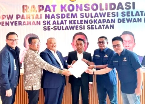 Haris Gani Kembali Jabat Ketua DPRD Pangkep, Begini Pesan Sekretaris NasDem Sulsel