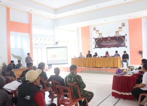 Pastikan Hak Pilih Warga Terjamin, Bawaslu Pangkep Kawal Penyusunan DPSHP