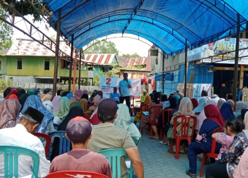 Kampanye di Kassi, Dokter Cua Janji Sejahterakan Petani, Marbot hingga Imam Masjid