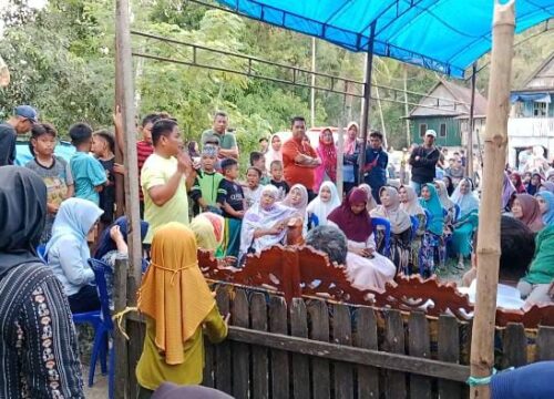 Dukung Dokter Cua-Sofyan Razak, Masyarakat Bowong Cindea Potong Sapi