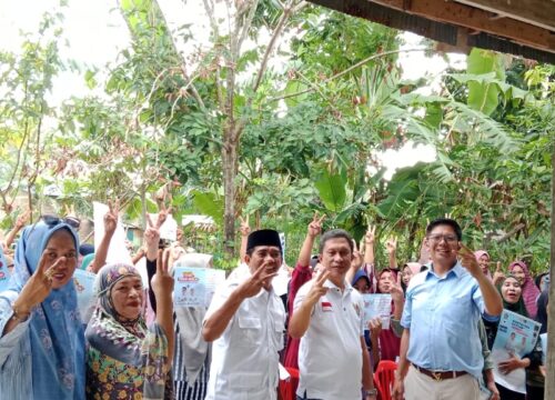 Dokter Cua Janji Bangun Kembali Bendungan Tombolo untuk Kemajuan Pertanian Pangkep
