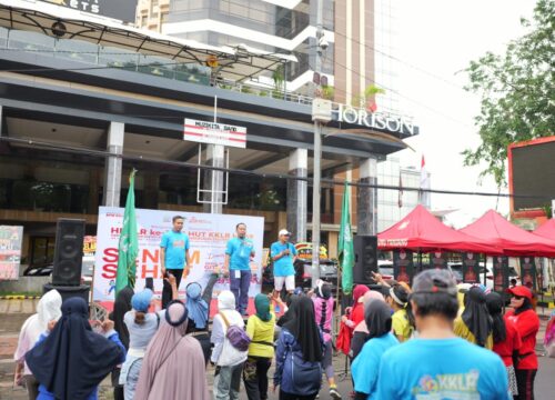 KKLR Sulsel Gelar Senam Sehat hingga Pemeriksaan Kesehatan Gratis