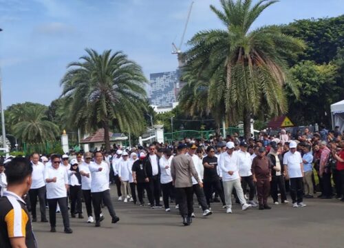 481 Kepala Daerah Ikuti Gladi Bersih Jelang Pelantikan di Monas