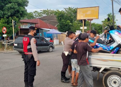 Polres Luwu Gencarkan Razia Balap Liar di Bulan Ramadan