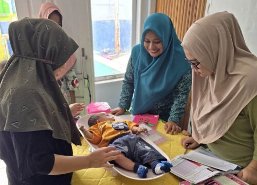 Pemerintah Desa Mattiro Kanja Siapkan Doorprize untuk Kader dan Balita di Penimbangan