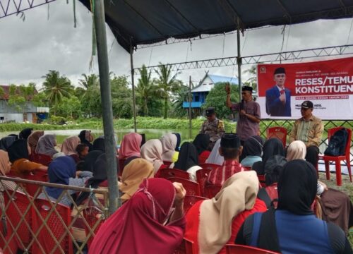 Reses di Tamangapa, Muhammad Aidil Janjikan Perjuangkan Aspirasi Warga