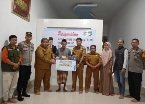 Jelang Idul Fitri, Kades Mattiro Baji Pangkep Salurkan BLT Dana Desa