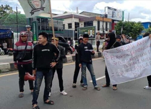 Geruduk Kejari Pangkep, GPD Desak Usut Dugaan Korupsi Proyek Gedung Kesenian