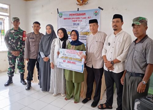 Bantuan BLT Dana Desa Tahap I Disalurkan, Kades Mattiro Bombang: Meringankan Beban Warga