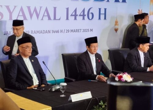 Sidang Isbat Rampung, Pemerintah Tetapkan Lebaran 31 Maret