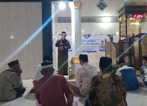 Sebelum Tarawih, Kades Mattiro Walie Imbau Warga Kunci Rumah dan Matikan Kompor