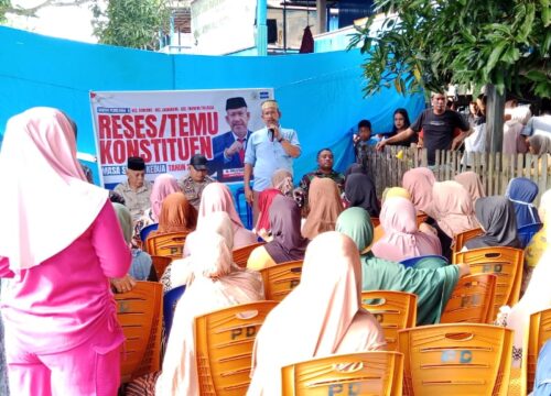 Anggota DPRD Pangkep Mustari Dg Mase Janji Kawal Aspirasi Warga Pundata Baji