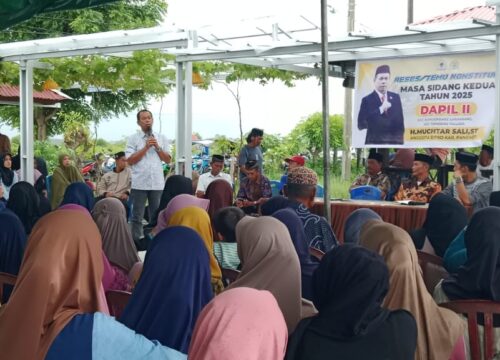 Anggota DPRD Muhtar Sali Ajak Warga Dukung Pemerintahan Pangkep Hebat Berkelanjutan