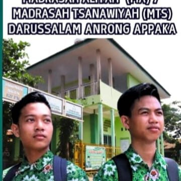 MA dan MTs Darussalam Anrong Appaka Buka Pendaftaran Siswa Baru, Tawarkan Beasiswa Pendidikan