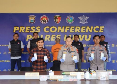 Polisi Tangkap Pengedar Obat Daftar G di Luwu, Diduga Incar Kalangan Pelajar