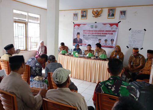 Bentuk Koperasi Merah Putih, Kades Mattiro Bombang: Wadah Pemberdayaan Ekonomi