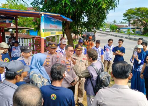 Polda Sulsel Lakukan Penilaian Satkamling Komunitas di Desa Gentung Pangkep