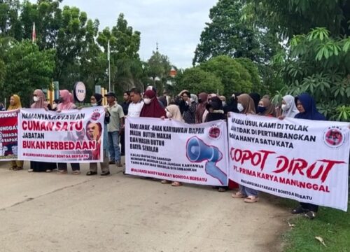 Anak Perusahaan PT Semen Tonasa Didemo, Ini Masalahnya