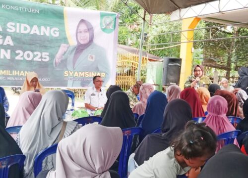 Reses di Balocci, Legislator PPP Syamsinar Serap Aspirasi Warga Kampung Celae