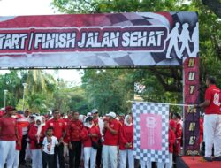 Semarak HUT ke-80 RI, Kodam XIV/Hasanuddin Gelar Jalan Sehat