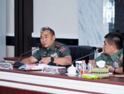 Pangdam XIV/Hasanuddin Terima Paparan Koordinator Open Tournament Lari Marathon HUT ke-80 TNI 2025