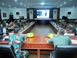 Kasdam XIV/Hasanuddin Pimpin Taklimat Awal Audit Kinerja TA 2025