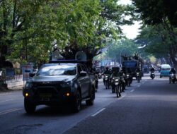 Jaga Kondusivitas Makassar, Kodam XIV/Hasanuddin-Ormas Gelar Patroli Bersama