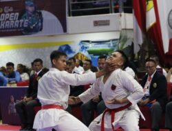 Atlet Kodam XIV/Hasanuddin Borong 23 Medali Karate Open Tournament Piala Panglima TNI