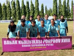 PSSI Pangkep Putri Lolos ke Porprov XVIII Usai Libas Bulukumba 3-0