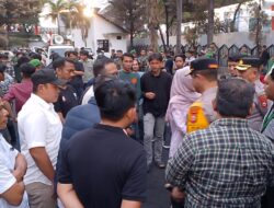 Dandeninteldam XIV/Hasanuddin Laksanakan Pengamanan Aksi Unjuk Rasa Badko HMI