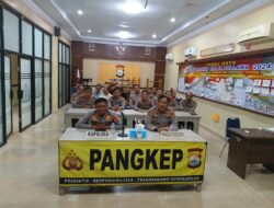 Kapolres Pangkep Siaga! Arahan Langsung Kapolri dalam Vicon Rahasia Bahas Stabilitas Keamanan Nasional