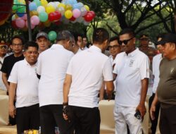 Polres Pangkep Hadir di Jalan Santai HUT ke-57 PT Semen Tonasa: Wujud Sinergi dan Kebersamaan Membangun Daerah