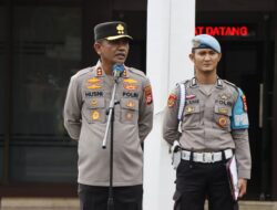 Kapolres Pangkep Tekankan Disiplin dan Pelayanan Humanis Saat Pimpin Apel Pagi
