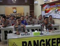 Kapolres Pangkep Tegaskan Kesiapsiagaan Personel Hadapi Unjuk Rasa Satu Tahun Kabinet Merah Putih