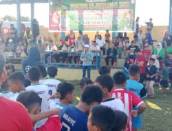 Rahman Assagaf Dukung Ketua Askab Pangkep Bangun Sekolah Sepak Bola