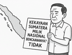 Sketsa Sindiran “Kekayaan Sumatera Milik Nasional” Ramai Diunggah, Soroti Ketimpangan Penanganan Bencana