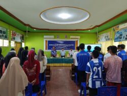 Demokrat Pangkep Dorong Literasi Politik Gen Z Lewat Pendidikan Politik di SMKN 1 Pangkep