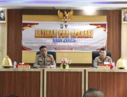 Jelang Nataru, Polres Pangkep Gelar Latihan Pra Operasi Lilin 2025