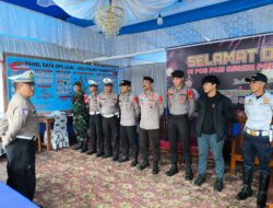 Hari Kedua Operasi Lilin 2025, Polres Pangkep Evaluasi Kesiapan Personel Pos Pam Segeri