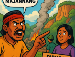 Asap di Karst Majannang: Pantauan Pribumi dan Warga Pertanyakan Aktivitas Pembakaran Kapur