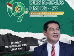 Ketua DPRD Pangkep Ucapkan Selamat Dies Natalis ke-79 HMI: Khidmat untuk Indonesia