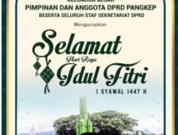 Pimpinan DPRD Pangkep Sampaikan Ucapan Idul Fitri 1447 H kepada Masyarakat