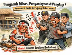 Diduga Dipicu Miras, Warga di Pangkep Alami Luka Serius Akibat Penganiayaan