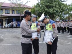 Tangkap Pengguna Sabu Saat Patroli, Kapolres Pangkep Apresiasi Dua Personel Satlantas